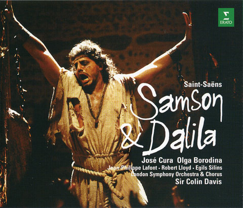 JC stars as Samson in the LSO / Sir Colin Davis 1998 recording, also featuring Olga Borodina